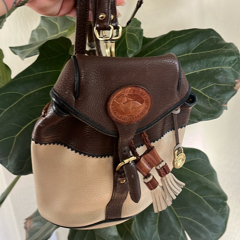 Dooney & Bourke leather backpack